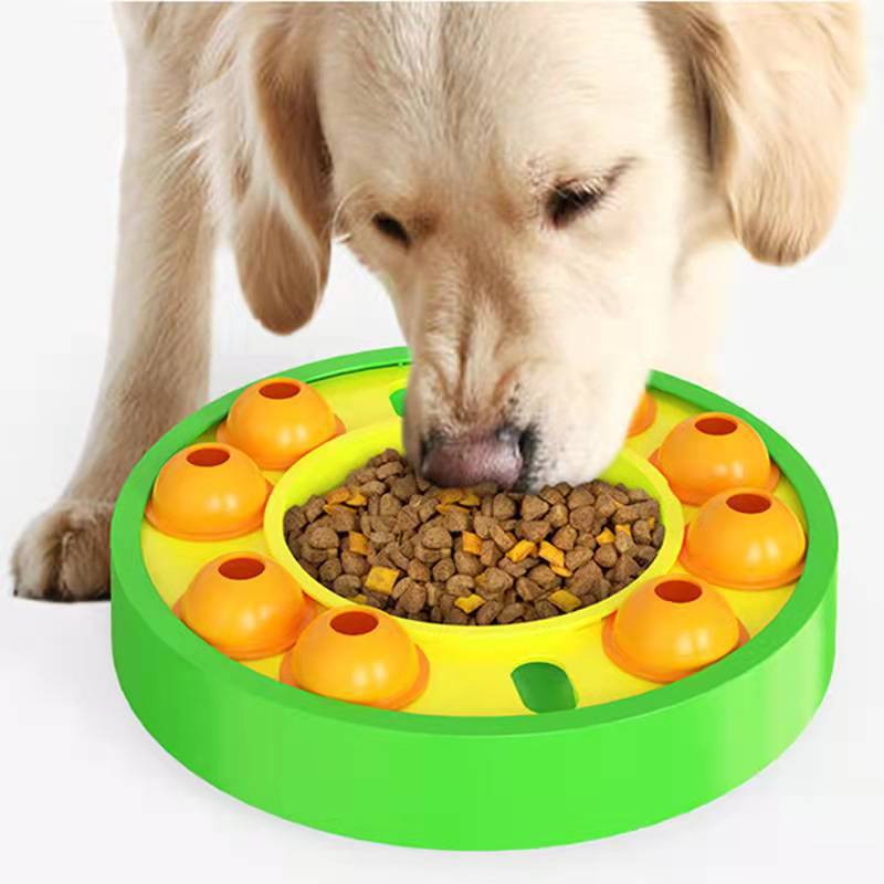 Interactive Dog Toy Puzzle Feeder / Slow Feeder Treat Dispensing