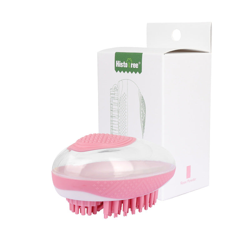 Dog Bath Brush 2-in-1