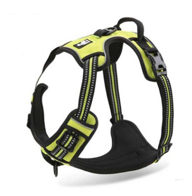 Dog's Adjustable Safety Reflective Nylon Harness Truelove