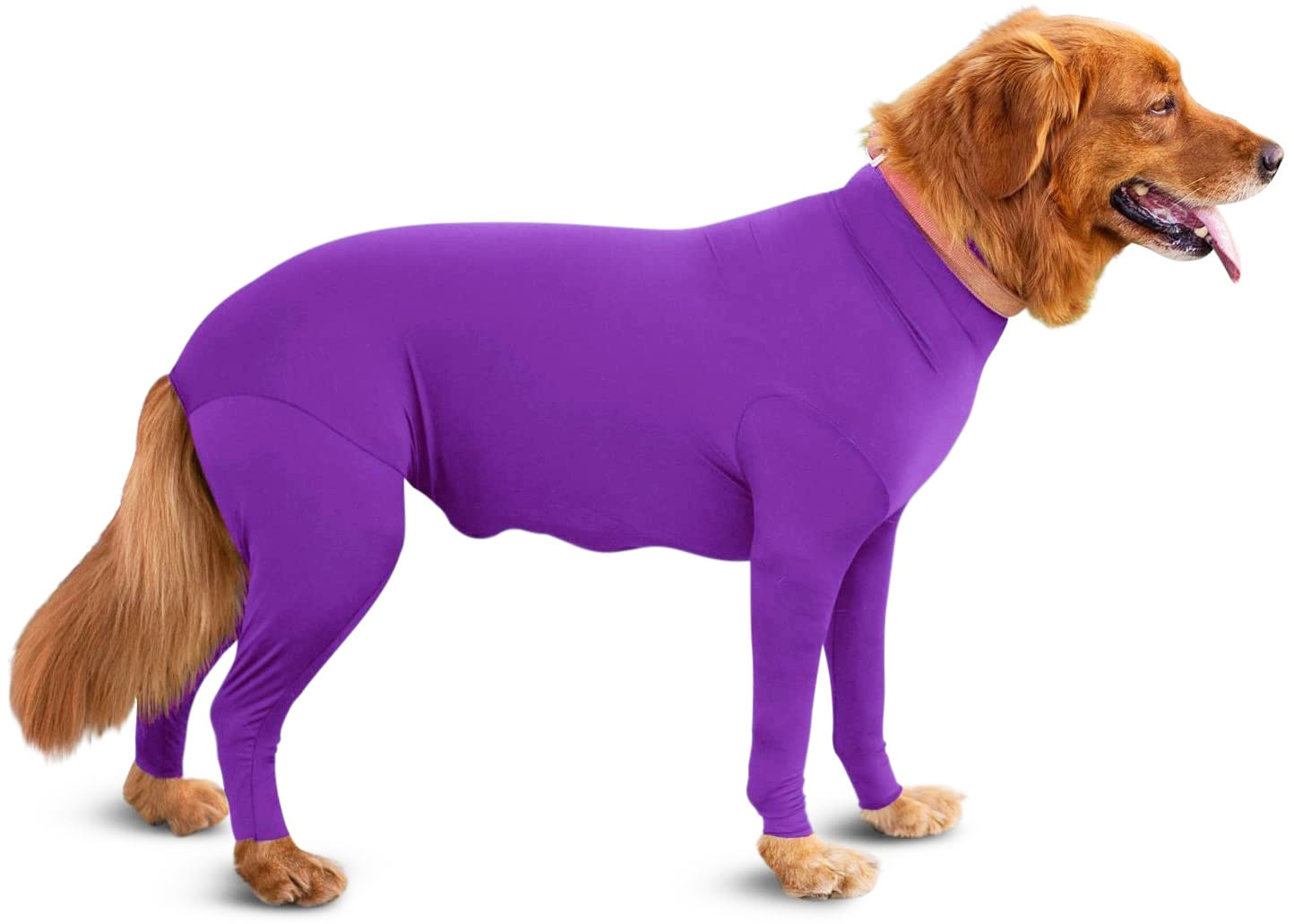 Medium / Large Dog Pajamas - Anti Licking - Ideally Wound Care/Post Surgery Dogs Pajamas, Lightweight Stretchy Fabric.