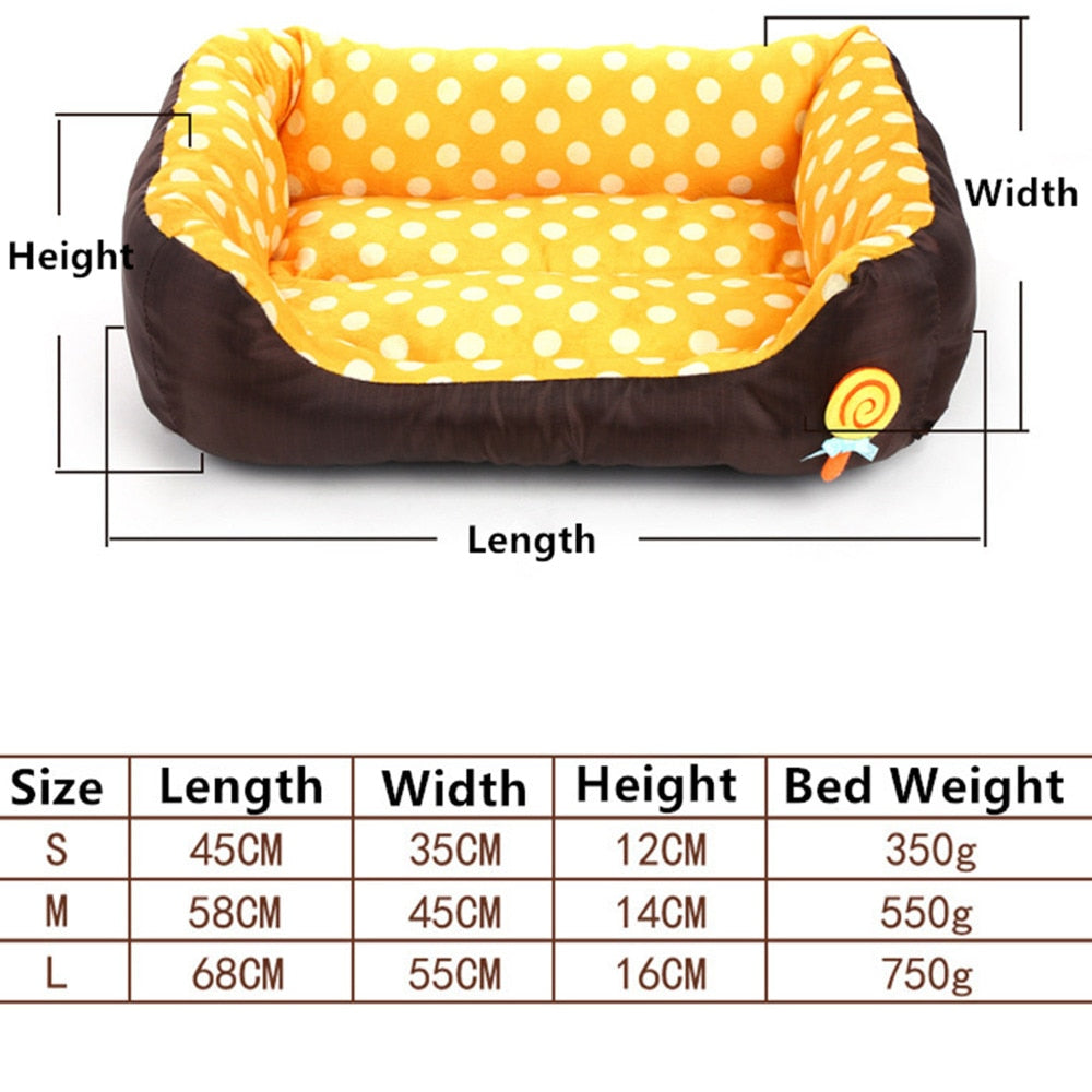 Warm Sofa Style Bed For Dog