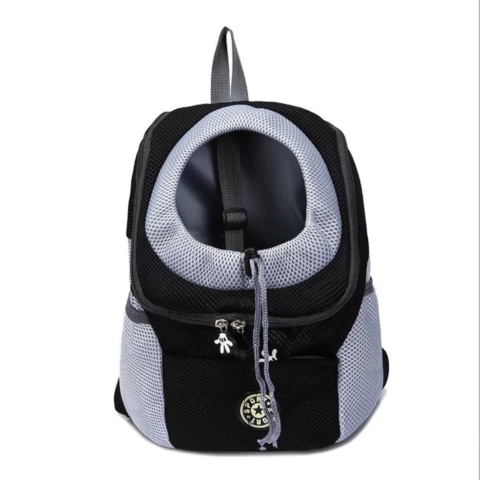 Portable Double Shoulder Backpack Dog Carrier