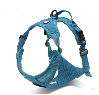 Dog's Adjustable Safety Reflective Nylon Harness Truelove