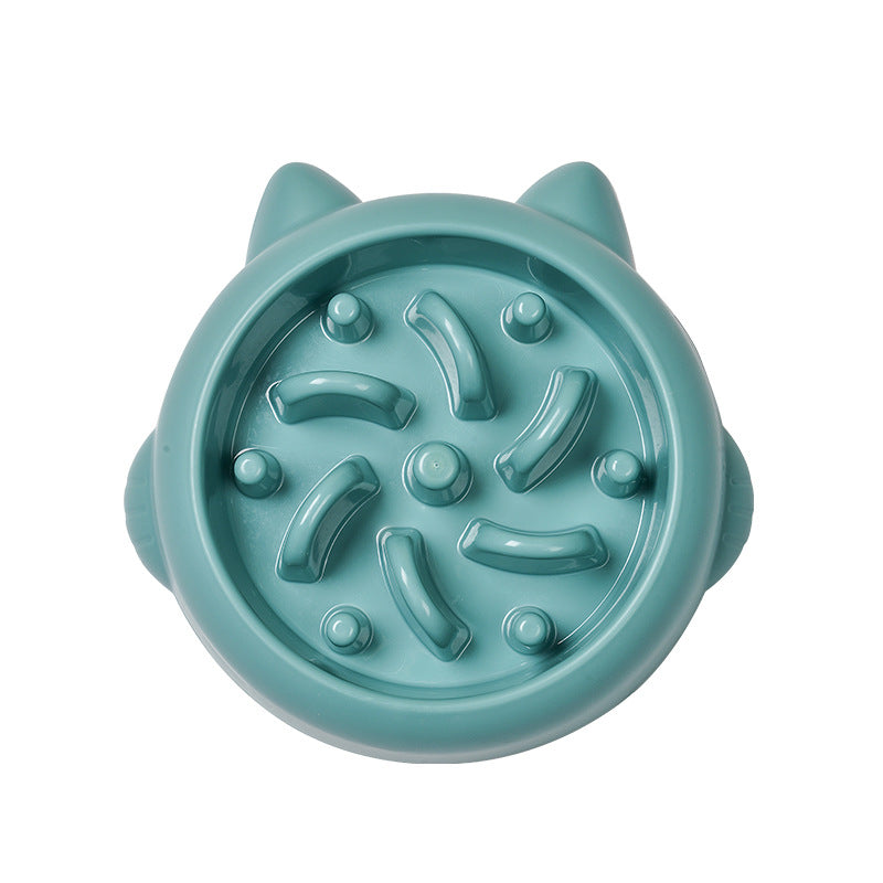 Dog Slow Feeder Bowls - Anti-Choking Slow Feeder Dish Bowl - Home Dog Eating Plate - Anti-Gulping Bowl