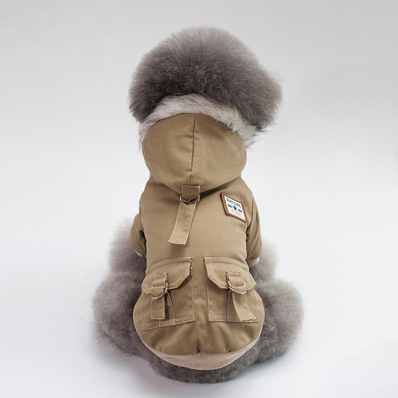 Dog Hooded Coat