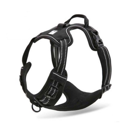 Dog's Adjustable Safety Reflective Nylon Harness Truelove