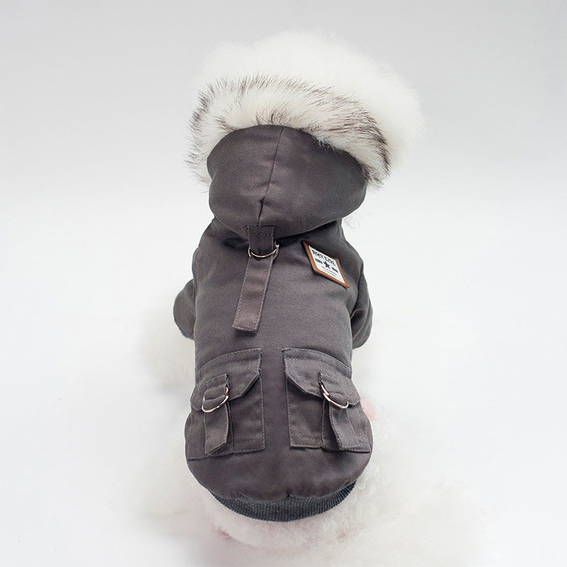 Dog Hooded Coat