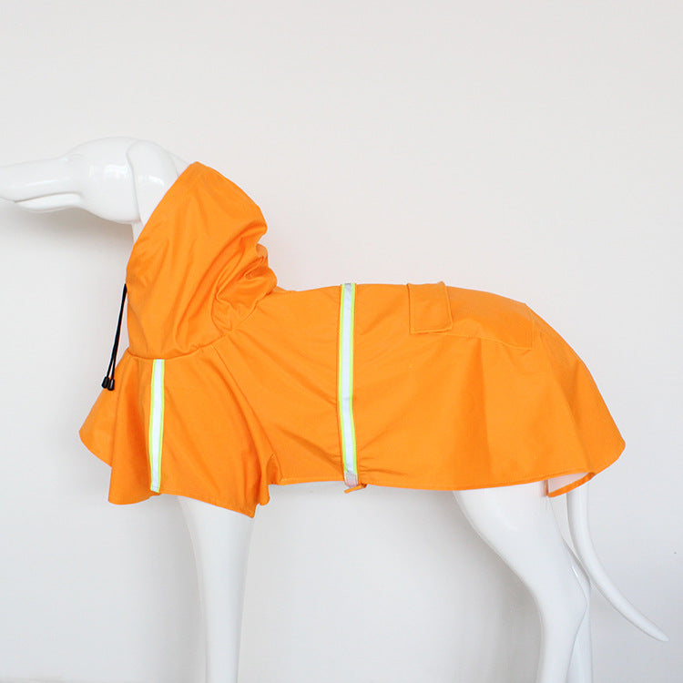 Raincoat For Dogs. Rainy Jacket - Waterproof Poncho