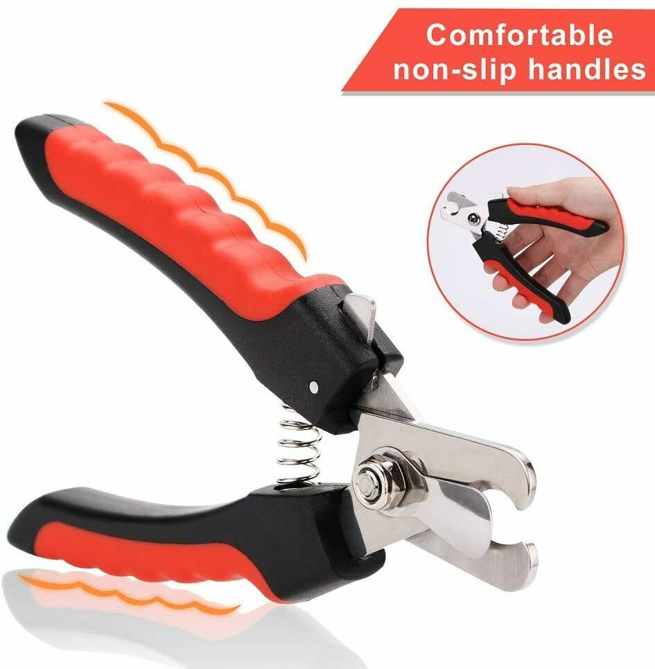 Dog Nail Clipper - Clippers For Nails With Safety Guard -  For Small, Medium, And Large Breed