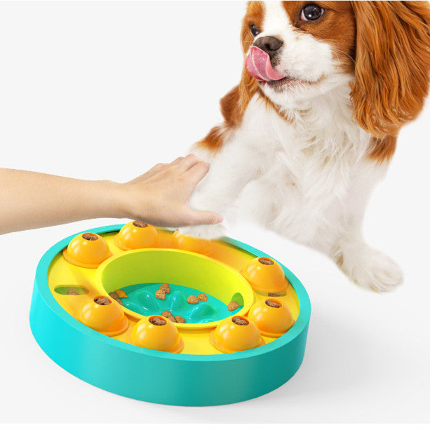 Interactive Dog Toy Puzzle Feeder / Slow Feeder Treat Dispensing