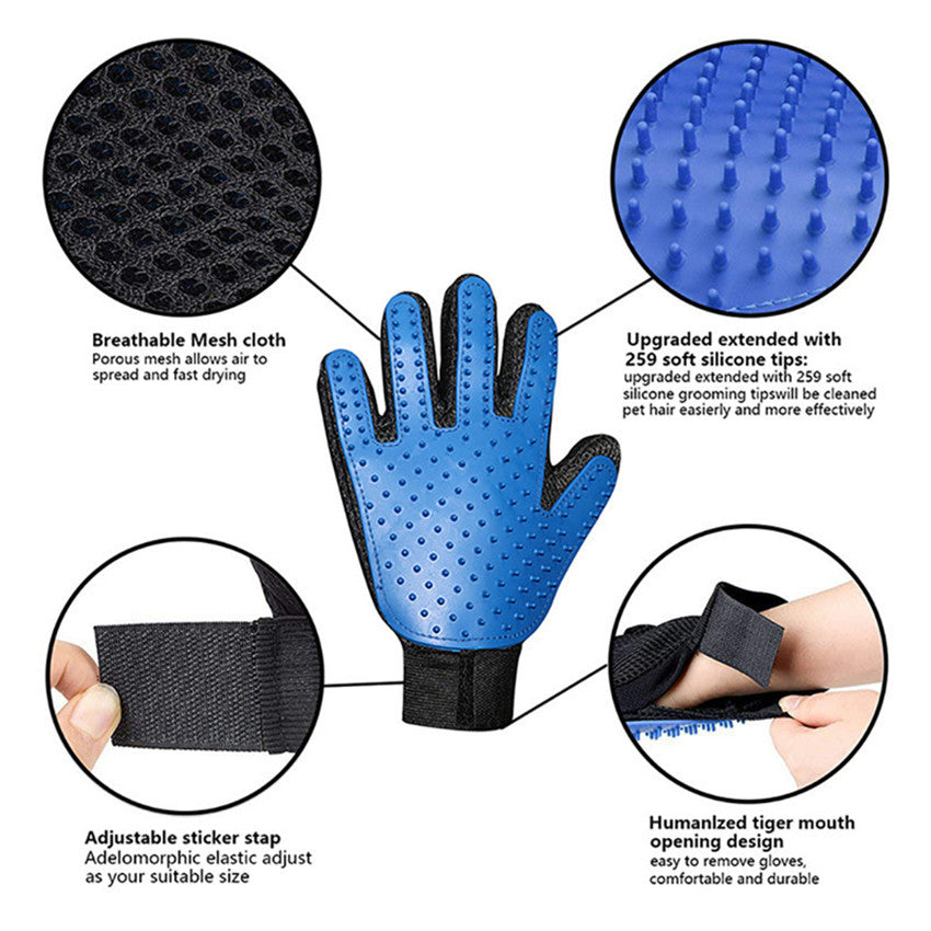 Deshedding Brush Glove - Effectively Remove Loose Hair