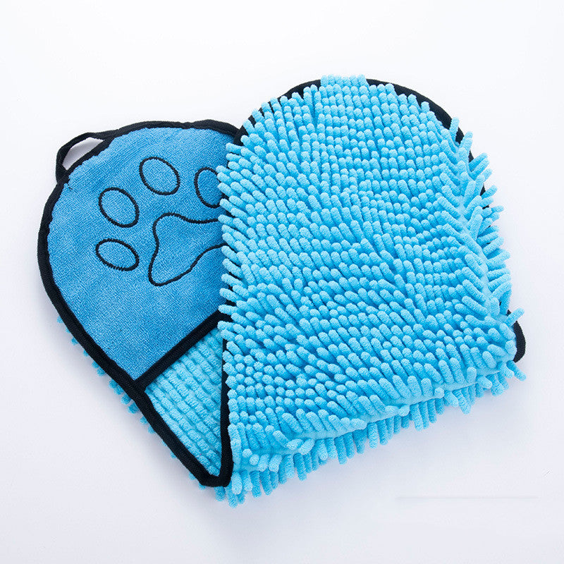 Dog Towel Super Absorbent - Dog Bathrobe Microfiber Bath Towels Quick-Drying.