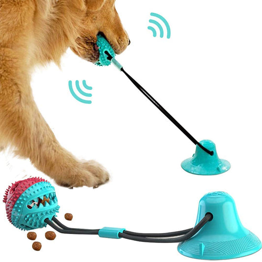 Suction Ball Drawstring For Dog