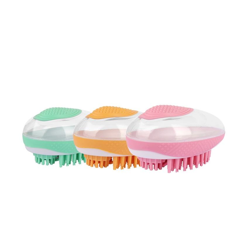 Dog Bath Brush 2-in-1